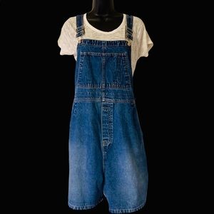 Motherhood 100% cotton overall shorts maternity size XL